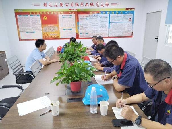 公司開展第三季度安全、環(huán)保、消防綜合檢查 